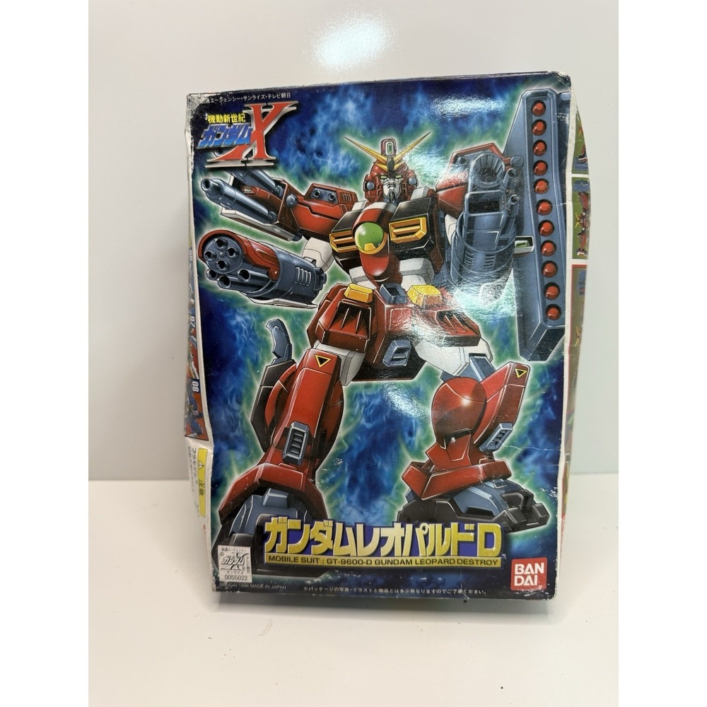 Bandai Gundam X GT-9600-D Gundam Leopard Destroy Model Kit 1996 Japan